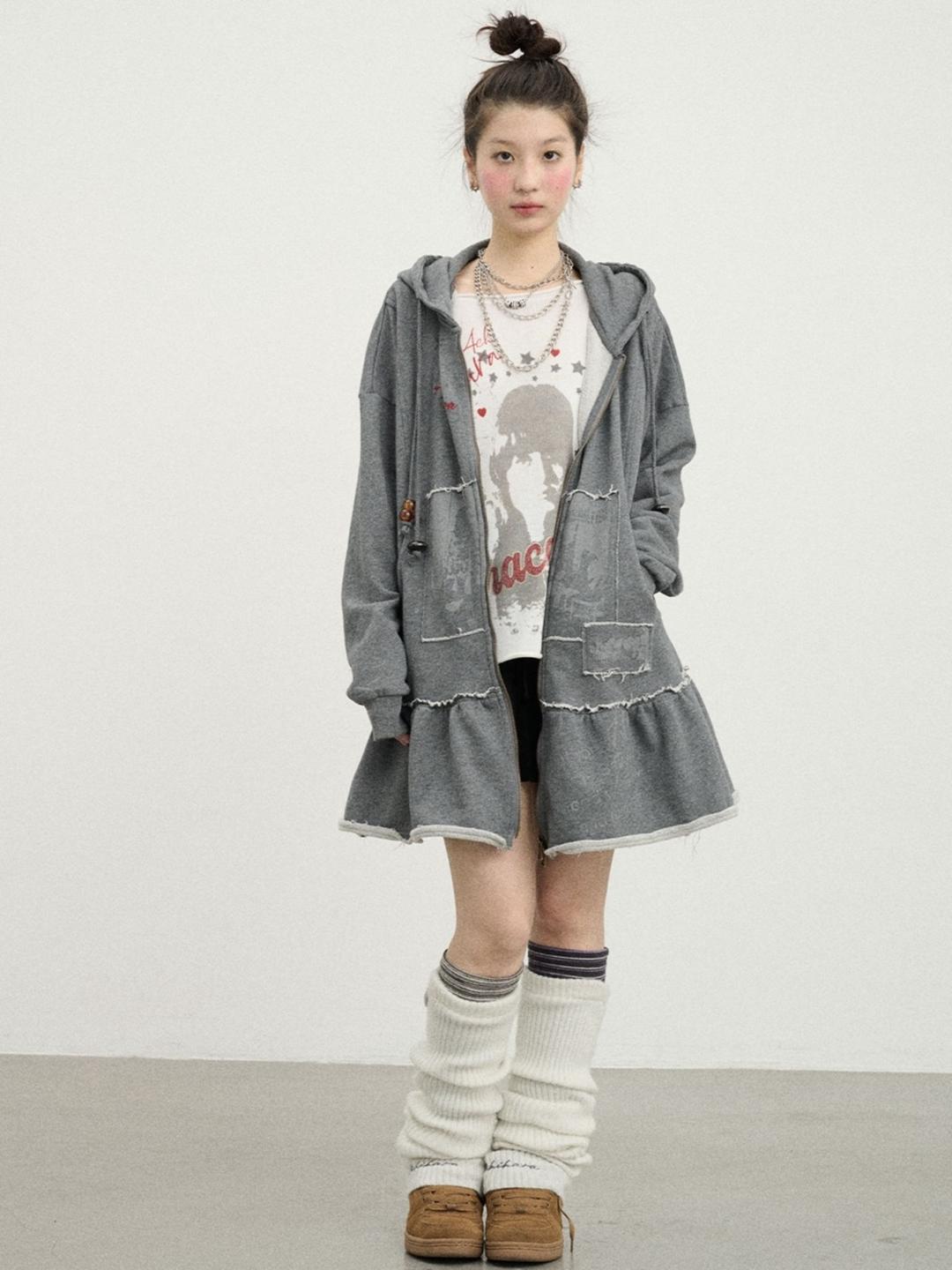ACHIHARA Cocoa Tree Skirt Jacket (2color)