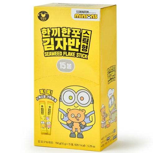 만전김 미니언즈 한끼한포 스틱 김자반, 150g, 1개 - 수산물/건어물 | 쿠팡