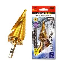 제스트 스텝드릴 철판용(HSS) 스텐용(SUS) 드릴비트 천공날 홀가공 홀쏘