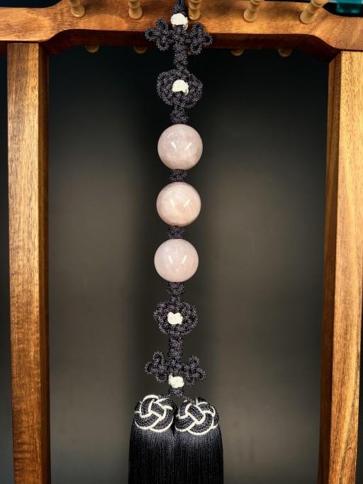 장미석삼천주노리개