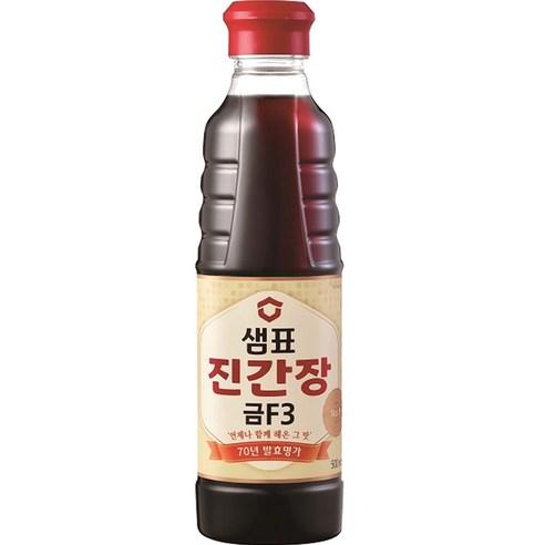 샘표 진간장 금F-3, 500ml, 1개 - 진간장 | 쿠팡