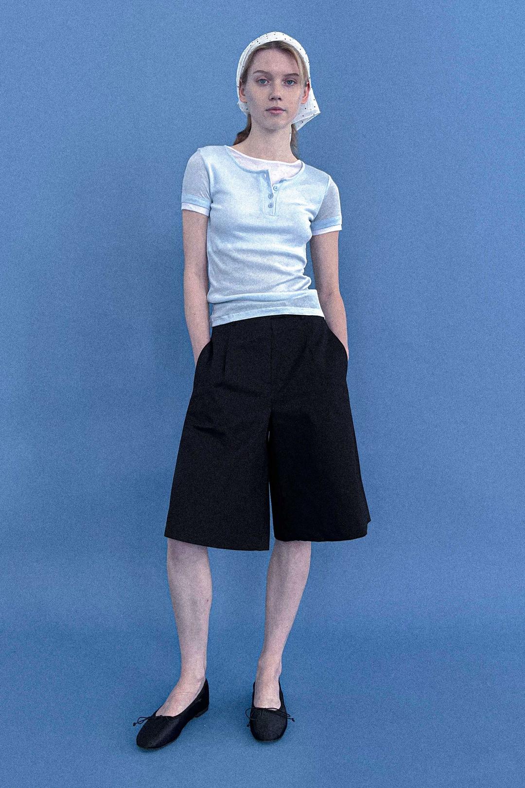 [25 SUMMER][SALT Label] KOTO BERMUDA PANTS