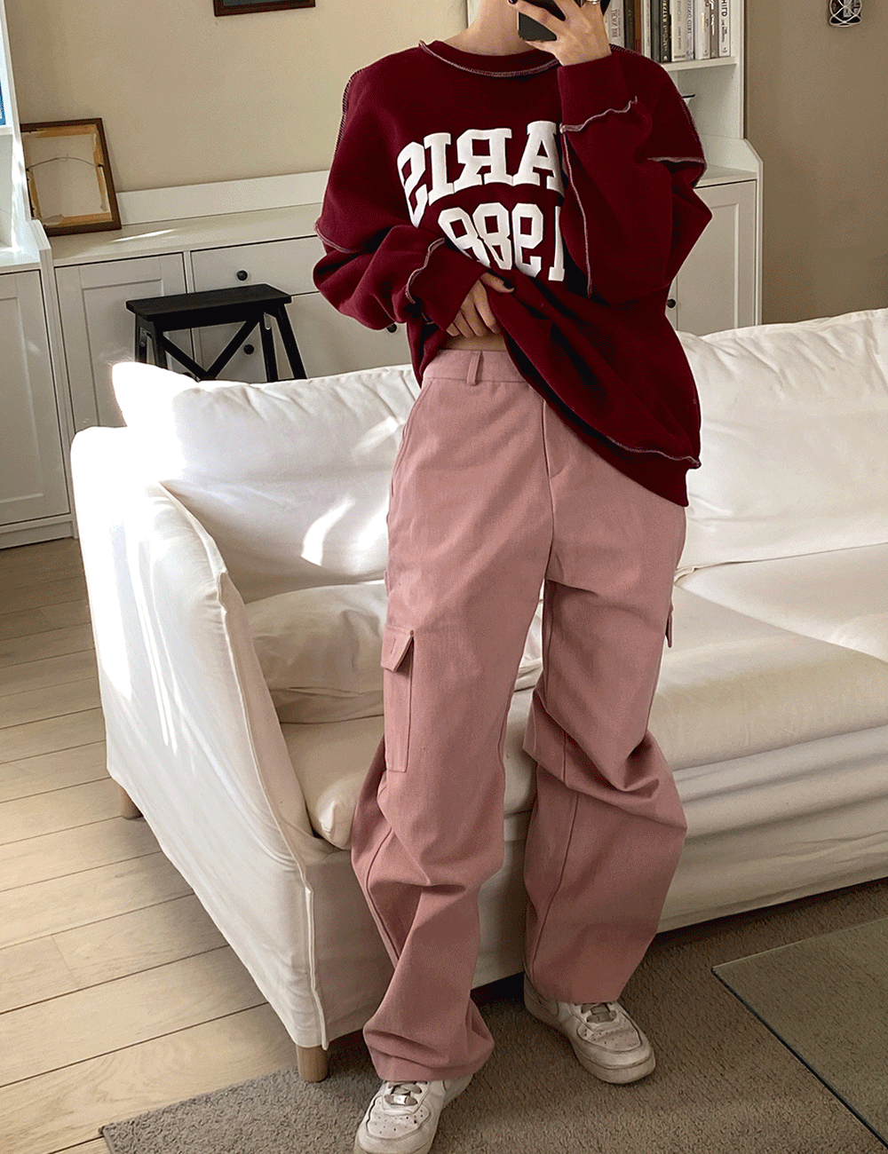 탭 포켓 와이드 팬츠(3color)