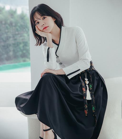 생활한복 설원 장저고리