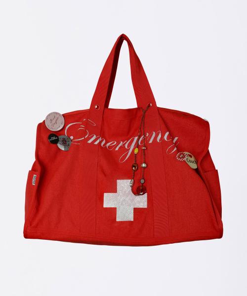 Summer Boston Bag Red