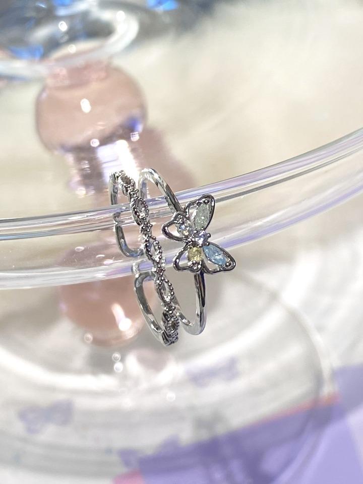navi two line ring