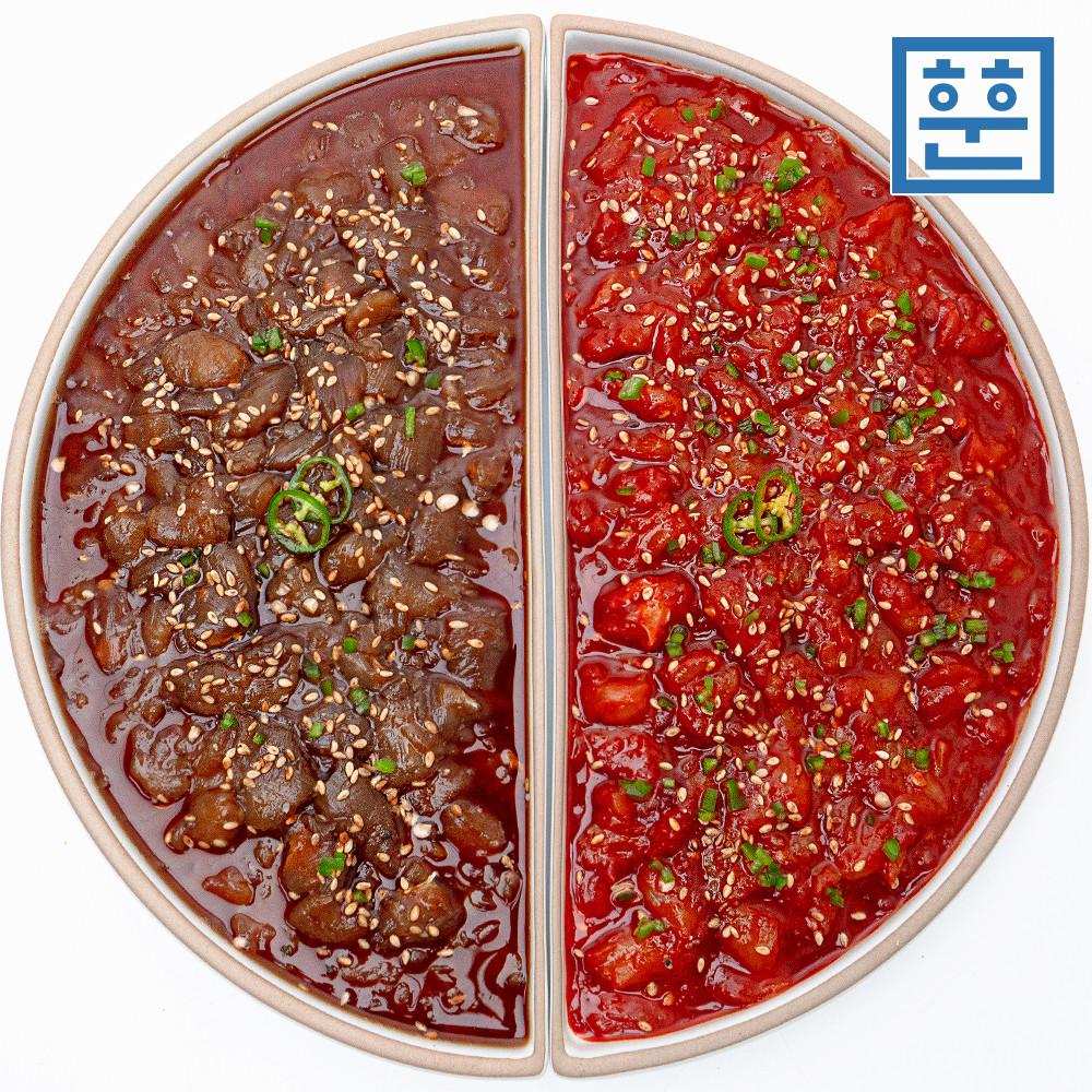 훈훈 순살게장 간장게장 양념게장 꽃게살무침 [원산지:상세설명에 표시]