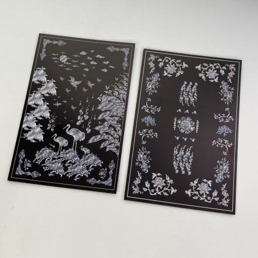 [빛나는 녹 프로젝트] 전통 자개장 엽서 2종