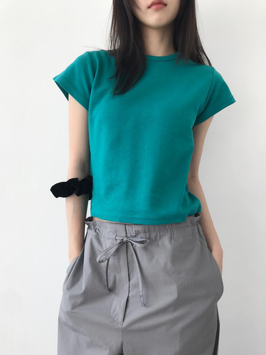 Tint Color Petit Tee, Teal Green (3c)