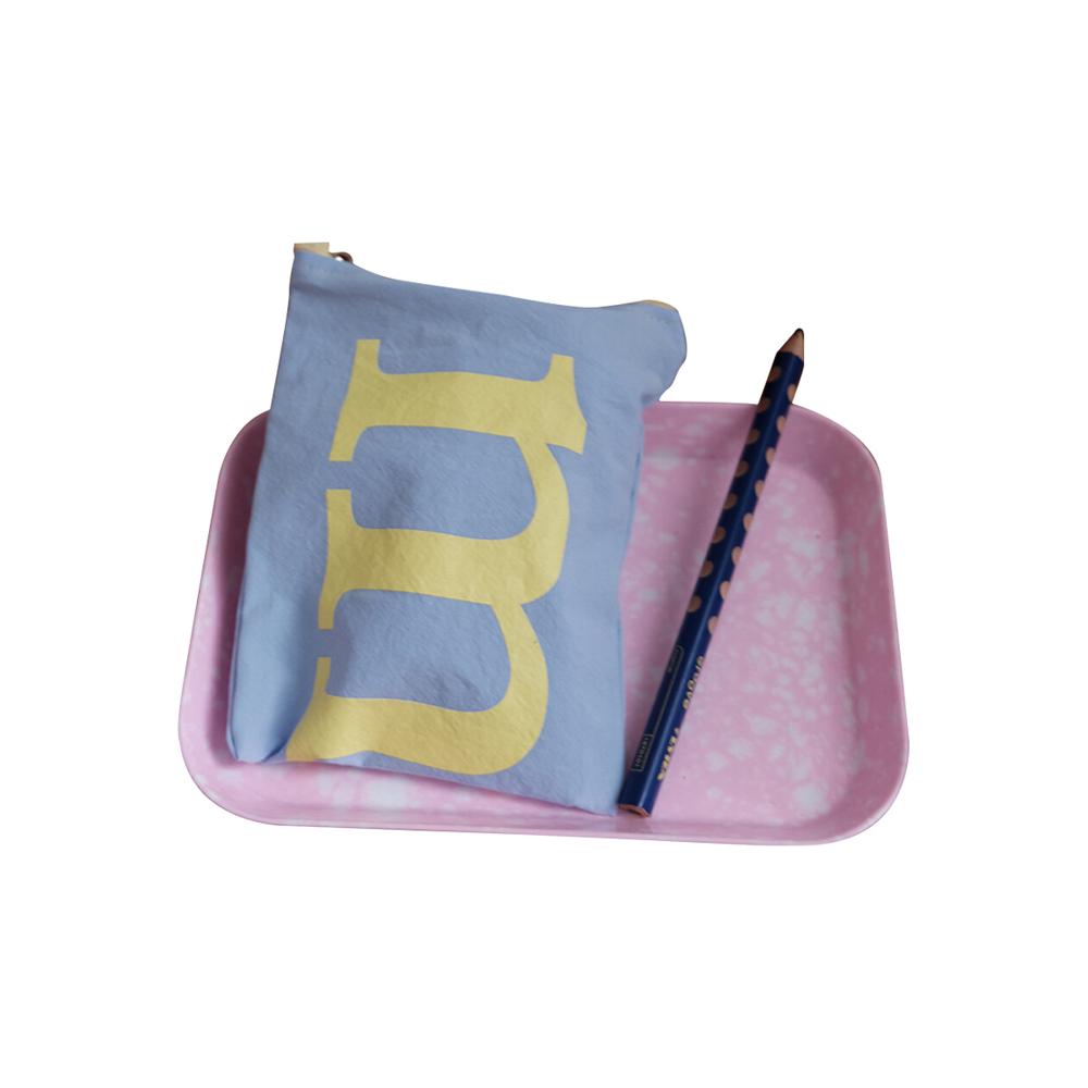 minmin, Color Pouch - Lemon Skyblue