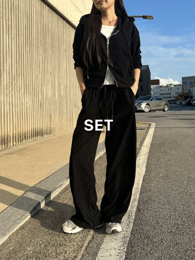 FW (여성) 올데이 코듀로이 후드 + 팬츠 SET