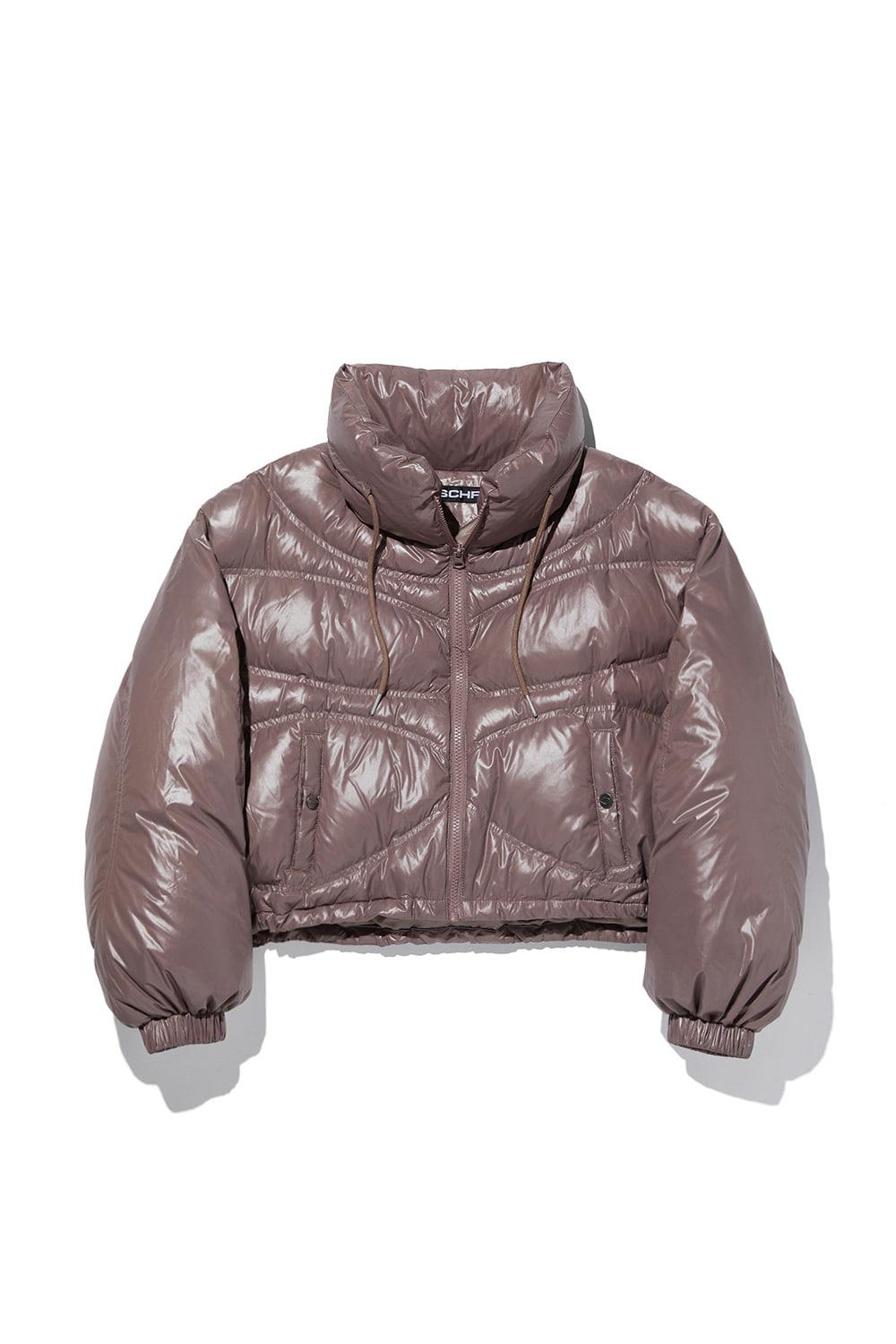 ALIEN DOWN JACKET_ROSE BROWN