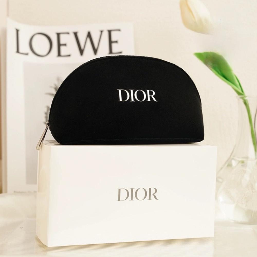 DIOR 디올파우치 벨벳 블랙