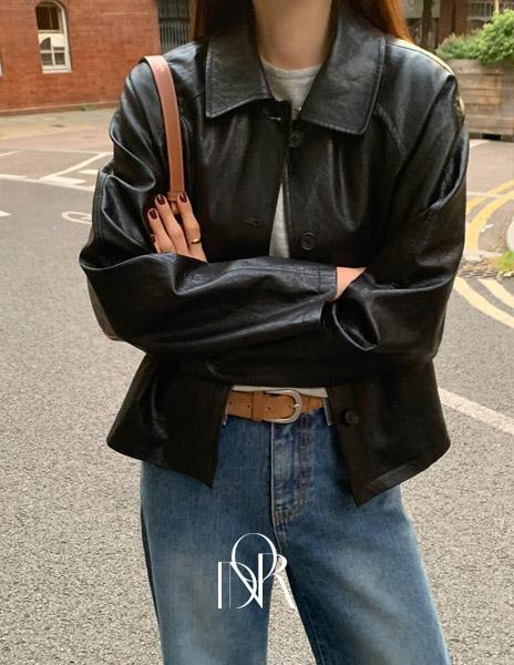 [ordinaire] 베리스 레더 자켓