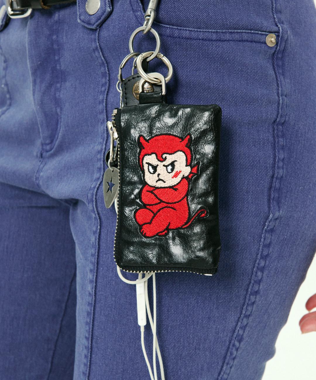 DEVIL COIN POUCH [BLACK]