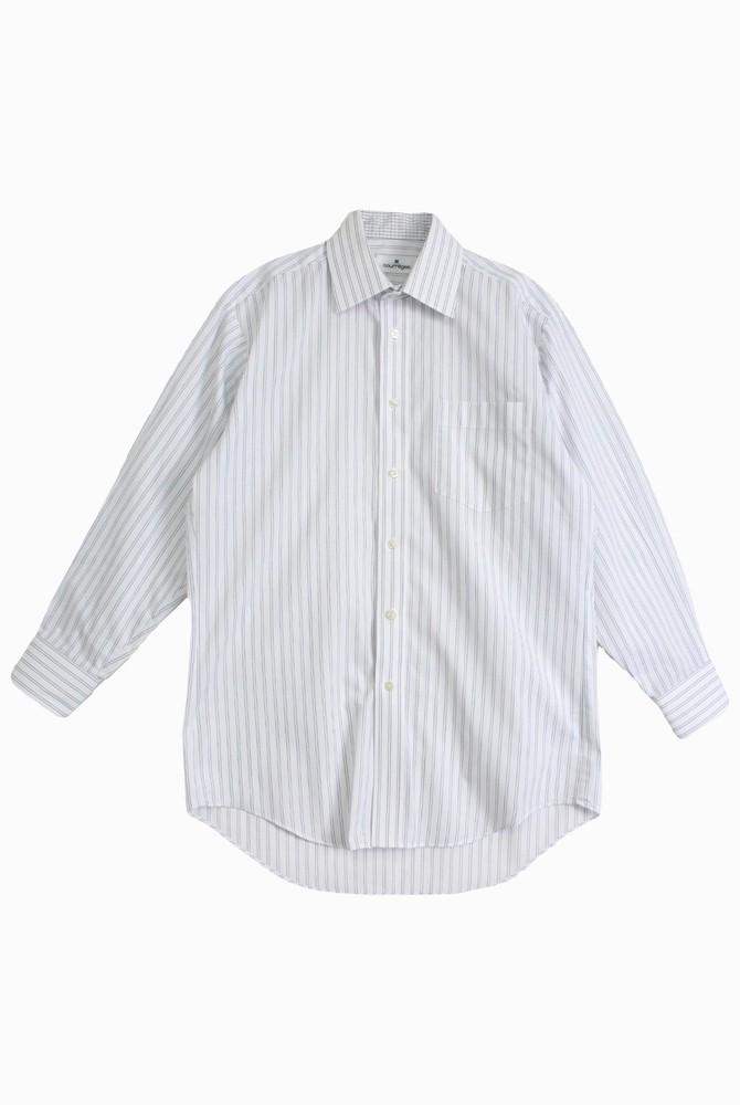 (70%세일) #COURREGES 꾸레쥬 코튼 혼방 스트라이프 셔츠 - Men