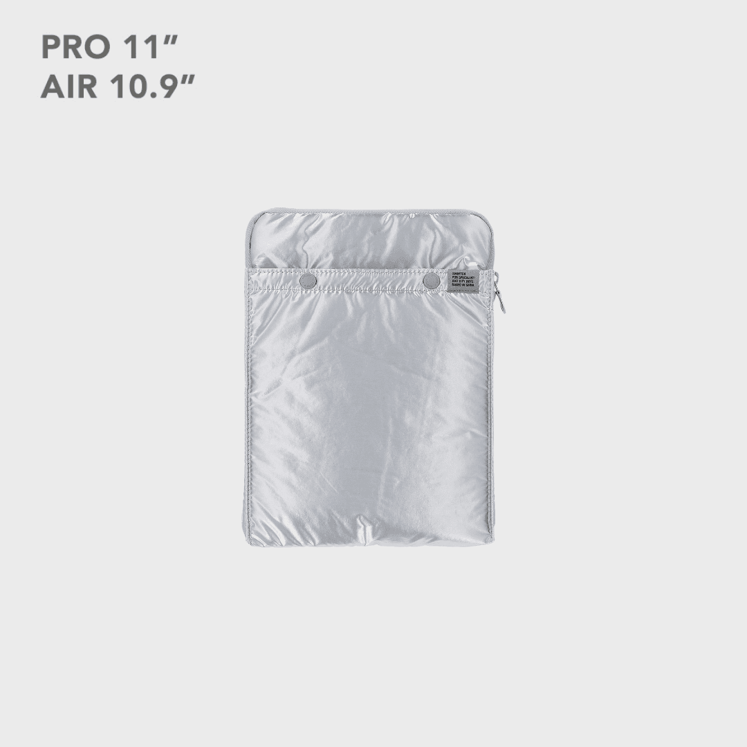 CITY BOYS IPAD CASE Silver