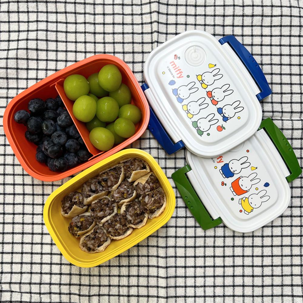 미피 푸드용기 체험학습 소풍 준비물 예쁜 도시락 김밥 초밥 꾸미기 430ml 550ml