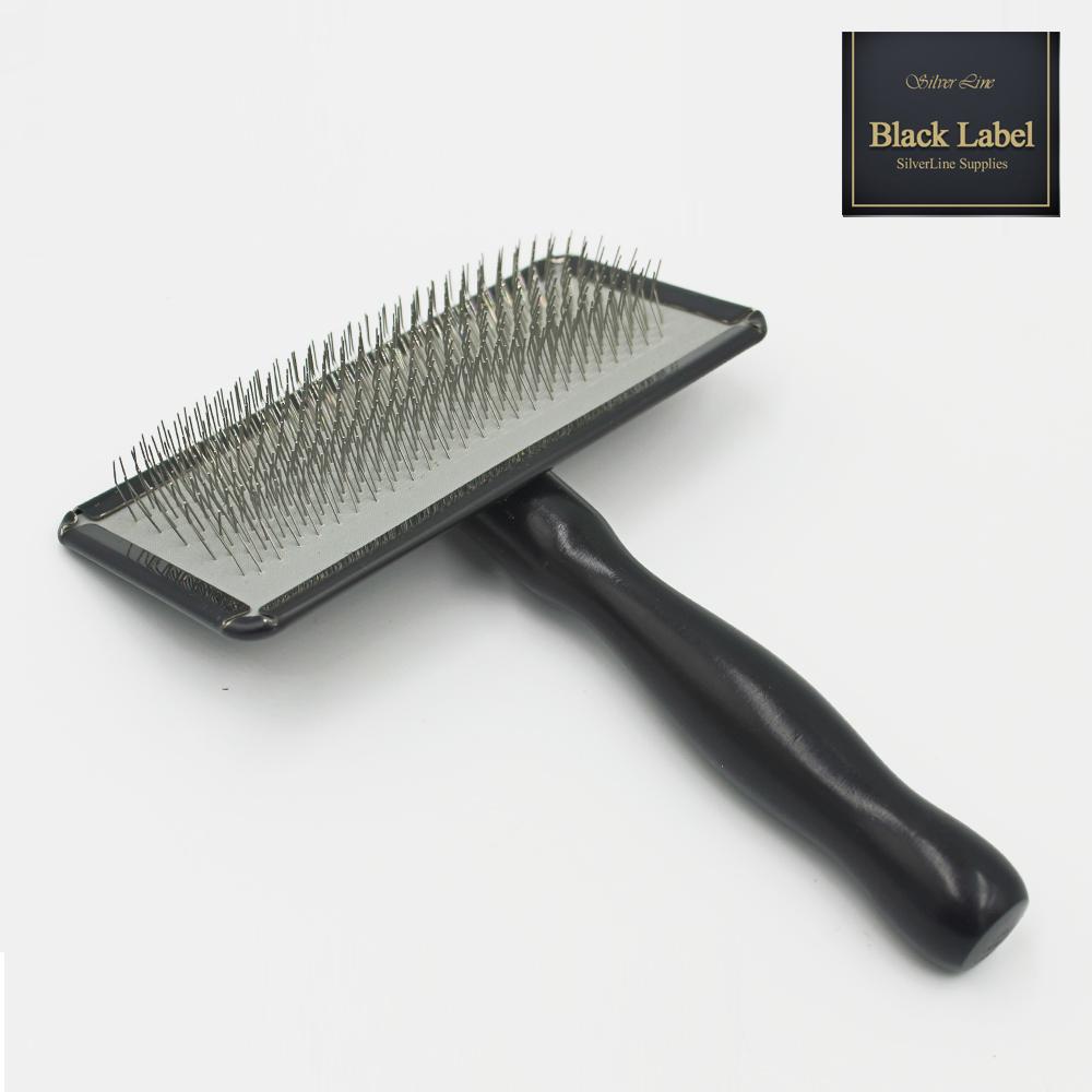 블랙라벨 강아지빗 브러시 엉킨털 죽은털 제거 애견 하드 슬리커