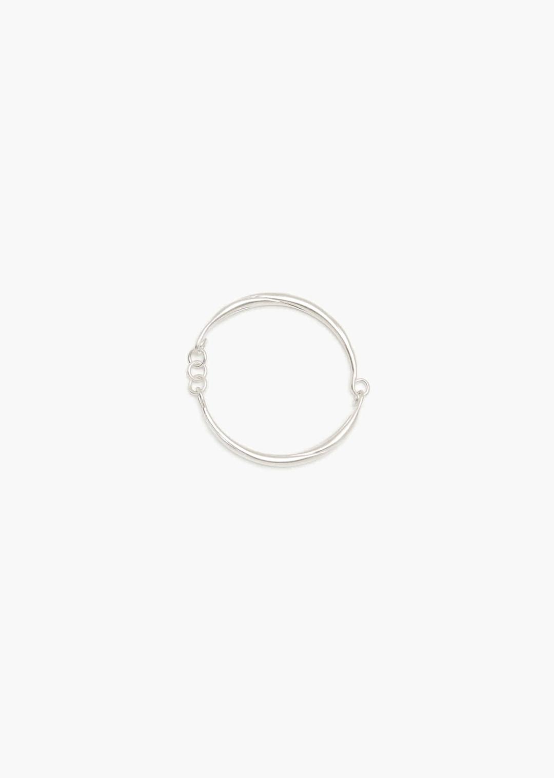 earth bracelet, silver