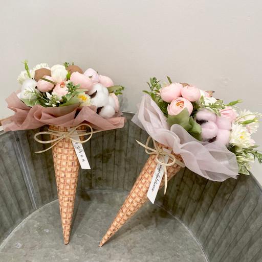 달콤한 플라워(콘)_사탕꽃다발 (초콜릿/사이즈 선택)