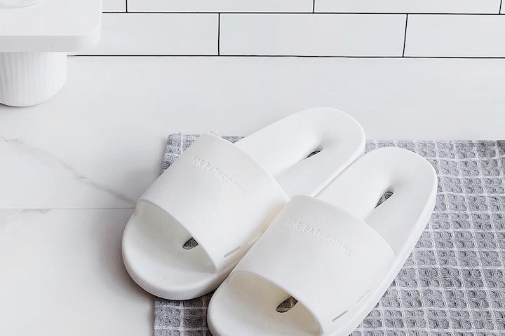 호텔 스타일 모던 욕실화 (여성용/남성용) 4colors