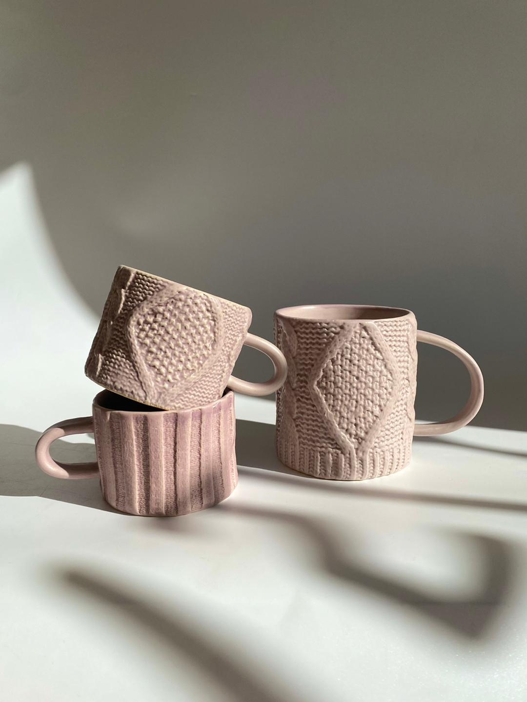 knit Big Cup_Pastel Lilac