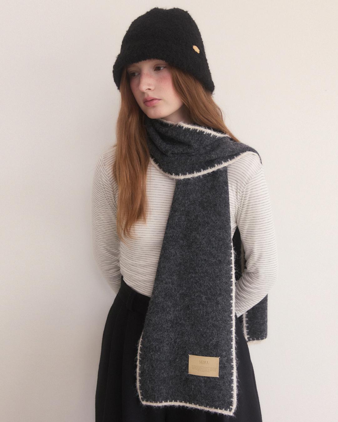 Line stitch coloring muffler - 4color