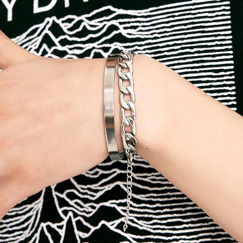 체인팔찌 남자 써지컬 악세서리 패션
