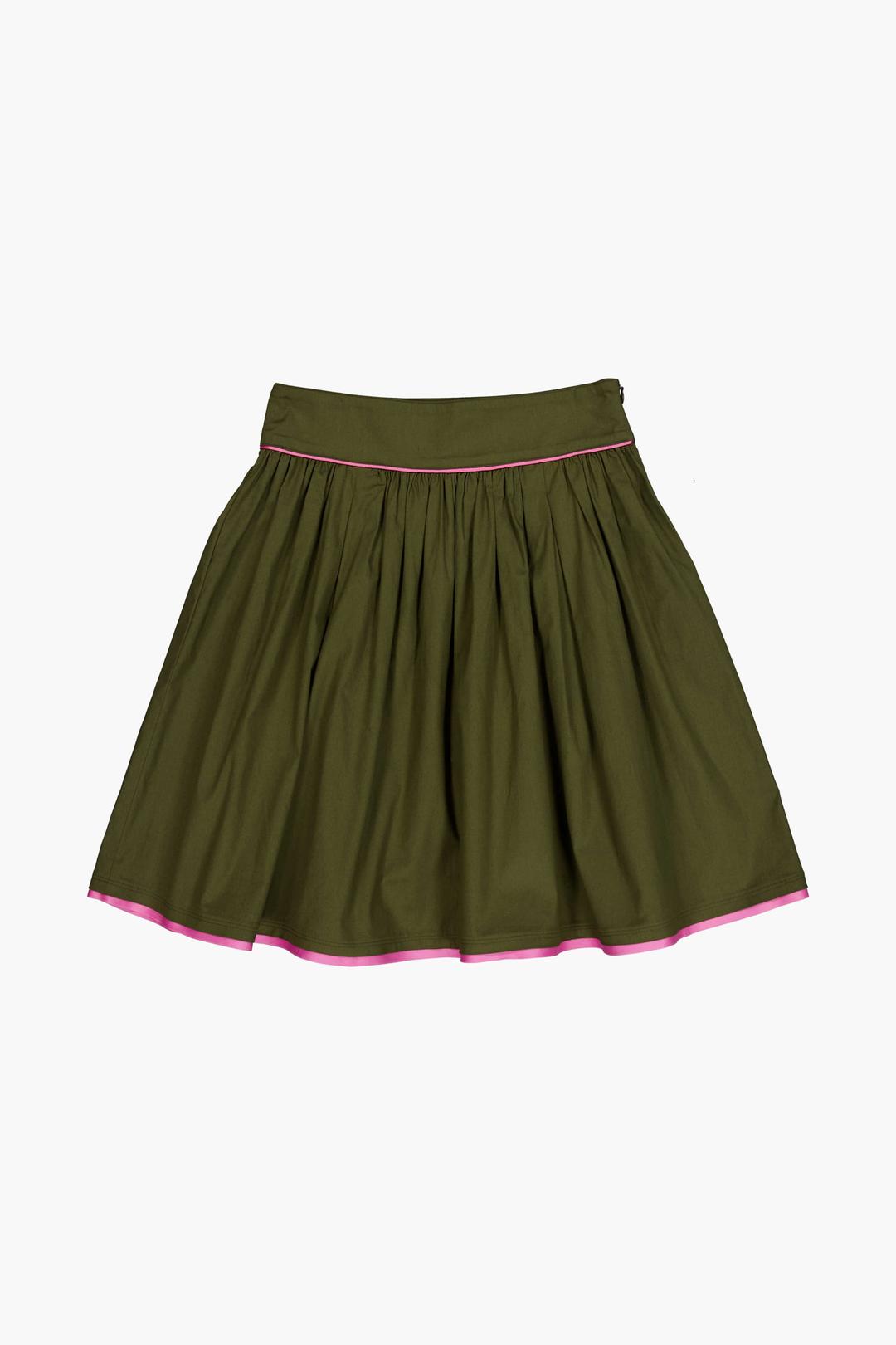 Arden Skirt_Khaki
