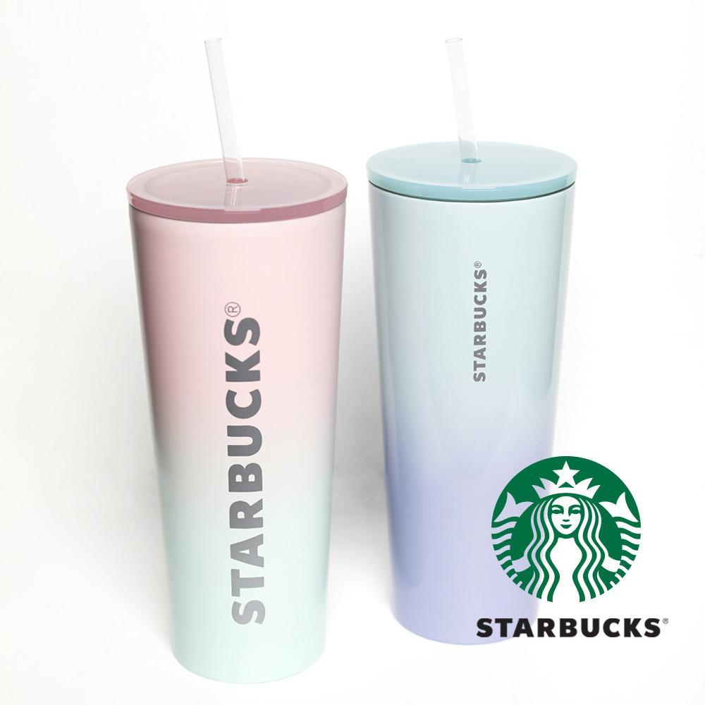 1+1 스타벅스 시애틀 그라데이션 스텐 콜드컵 710ml