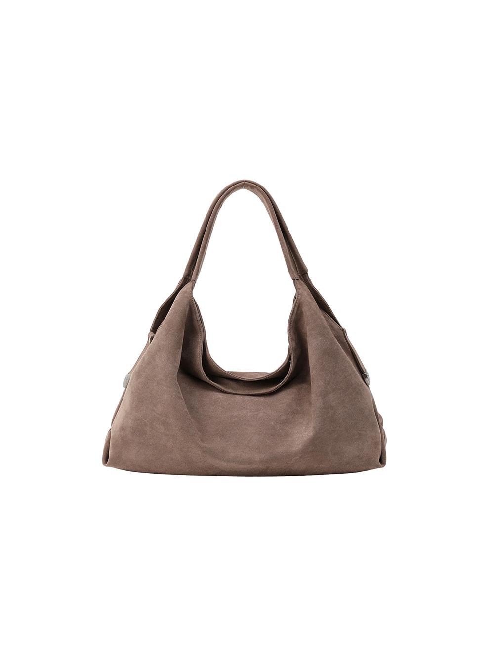 (REFURB) CACTUS HOBO BAG [Suede Mocha]