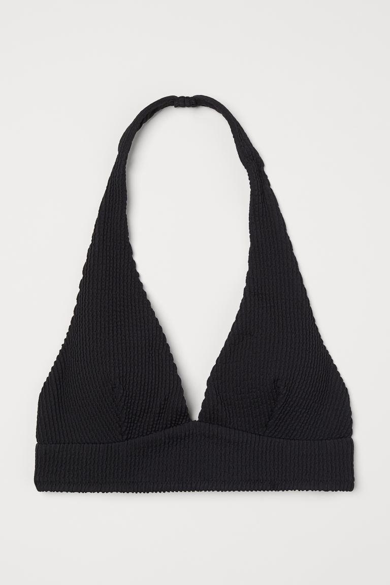 홀터넥 비키니 상의