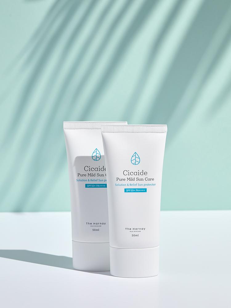 더하르나이 시카이드 무기자차 선크림 50ml (SPF50+ PA++++)
