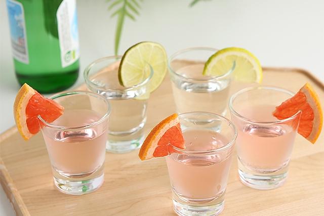 럭키글라스 미니글라스 소주컵 디저트잔 70ml