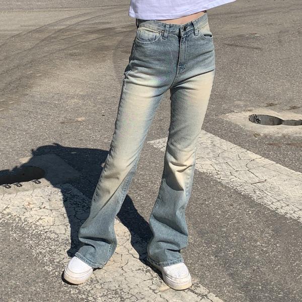 센카 부츠컷 데님PT