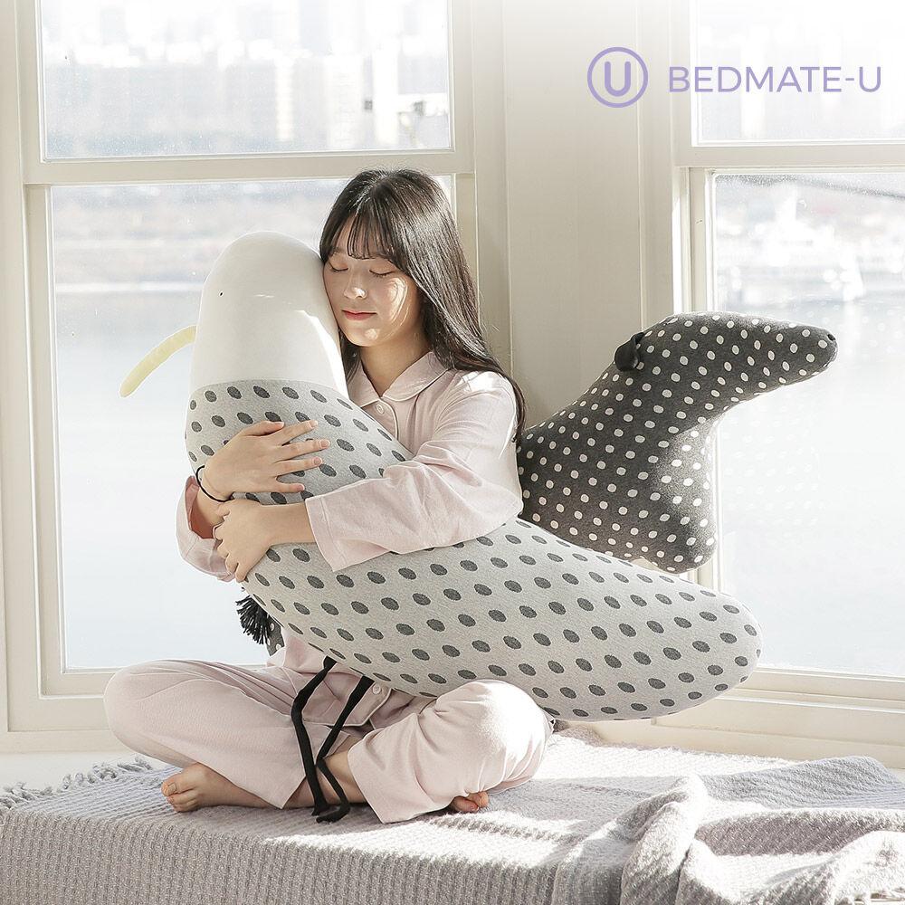 베드메이트유 순면 애착인형 바디필로우 2종(피피새, 닥스훈트)