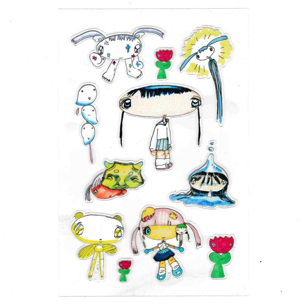 [NARAK]: 나락세계에 떠도는 뉴 괴담 스티커 3종