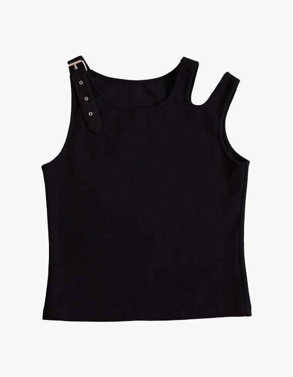 Buckle Tank Top - Black