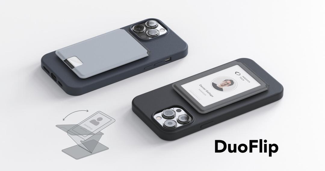DuoFlip: The Flippable MagSafe ID Card Holder