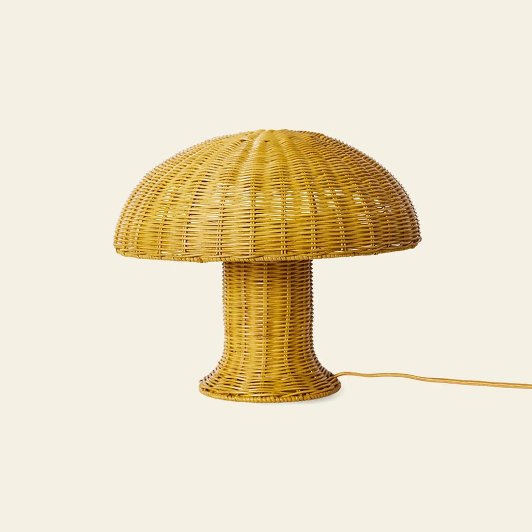 HKliving Rattan Table Lamp