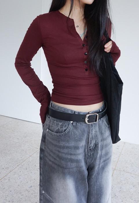 Slim Button T [2c]