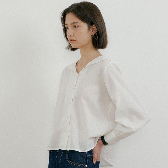 [2nd] Pico sailor shirt (white)