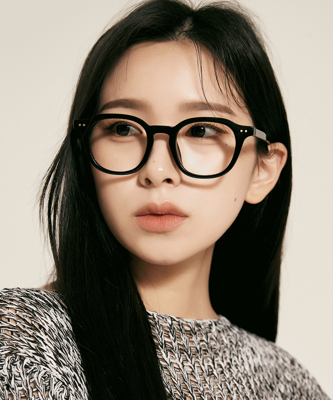 [주문폭주] 뿔테안경 패션 안경테 검정 투명 데일리 패션 안경 GS35