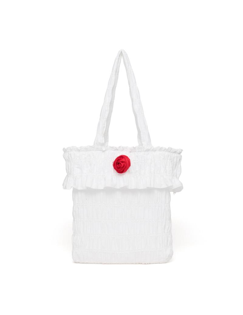 Simon Frill Bag (White)
