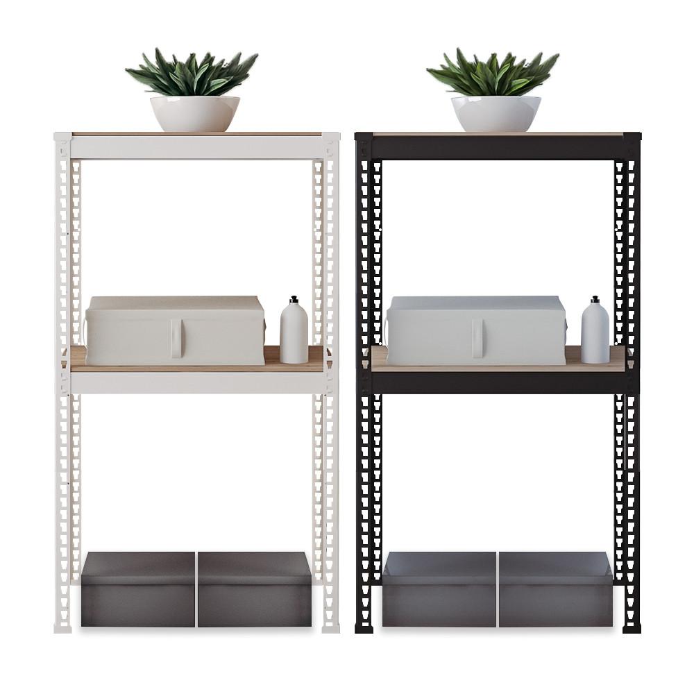 철제선반 조립식앵글 펜트리 베란다 선반 렉 선반장 스피드랙 가로300x깊이300 / 600(2단)