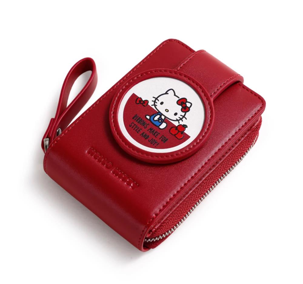 TOUTOU 헬로키티 카드지갑 지퍼형 여행용 귀여운카드지갑