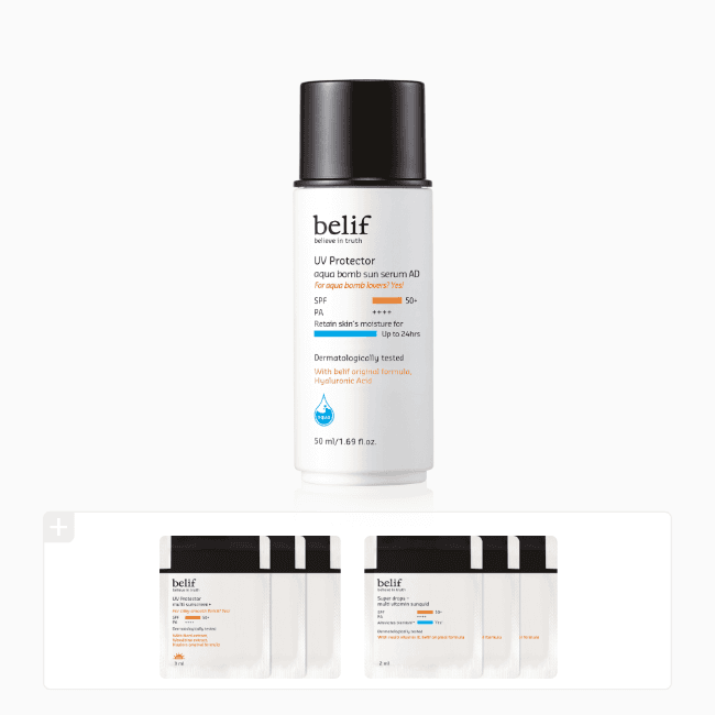 빌리프 UV 프로텍터 - 아쿠아 밤 선 세럼 어드밴스드