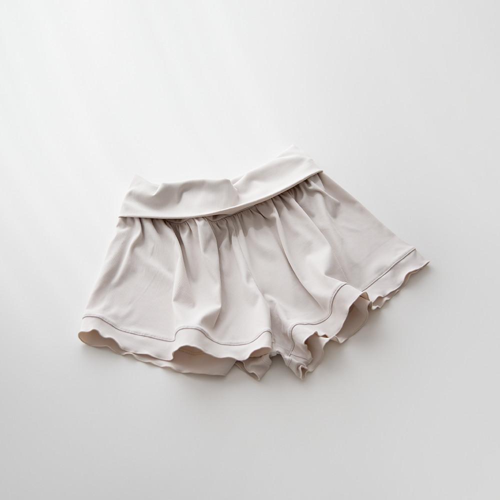 Flare Frill 쇼츠 2color 발레 레깅스 워머 반바지 팬츠 땀복 취미 성인