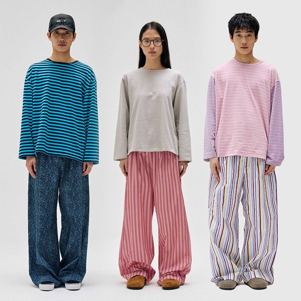 [29CM 단독] 트윈 레이어드 파자마 셋업 2SIZES 7SET (선물패키지포함)